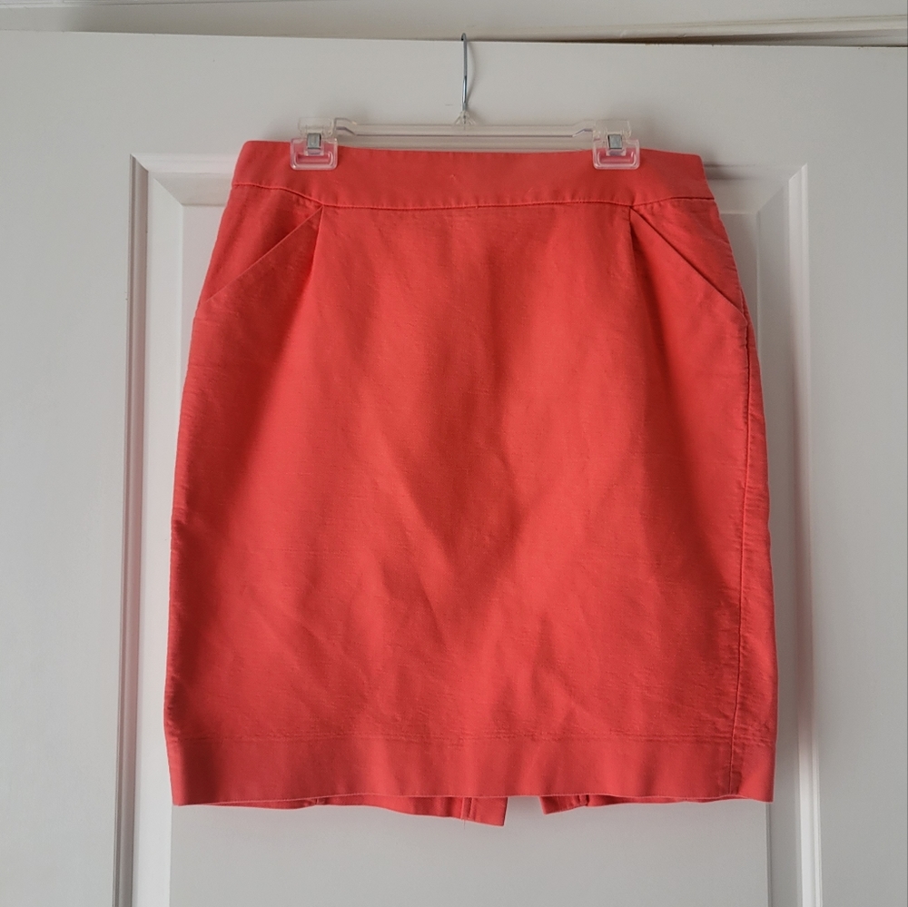 Pink Pencil Skirt J. Crew